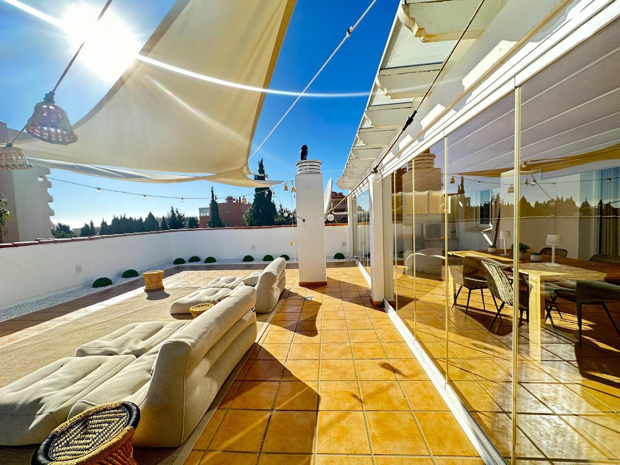 2 Bed Penthouse With Sea View Apartment ตอร์เรโมลิโนส ภายนอก รูปภาพ